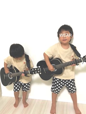 S♡K♡K♡さん（キッズ・110cm）の夏コーディネート