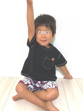 S♡K♡K♡さん(キッズ・110cm)の夏コーディネート