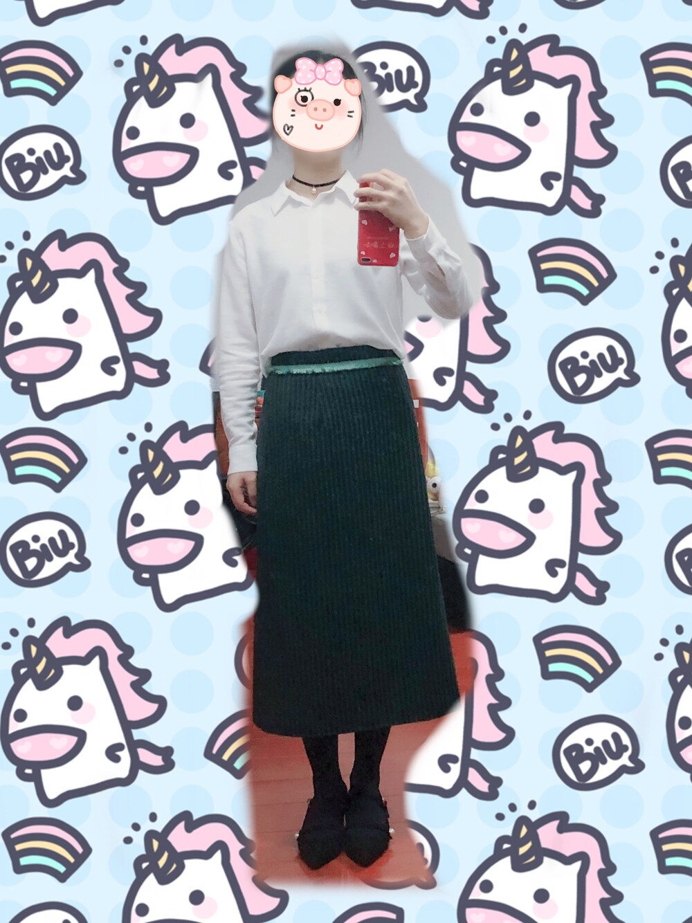 「职业」｜「UNIQLOのアイテム（シャツ/ブラウス、ホワイト系）」を使った、chriswooさん（レディース・158cm）の春コーディネートの1枚目の写真