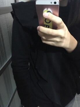 「COELのアイテム（トップス、ブラック系）」を使った、あやこさん（レディース・167cm）の秋コーディネート