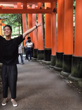 wingさん（メンズ・174cm）の秋コーディネート