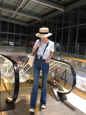 Achaiさん（レディース・163cm・20代）の夏コーディネート