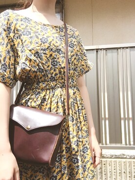 Miyamoto Rieさん（レディース・161cm）の夏コーディネート