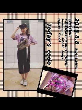 MIYU【iDEAL】さんのコーディネート