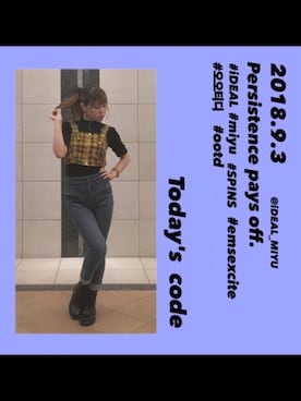 MIYU【iDEAL】さんのコーディネート