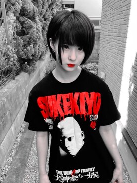 ハードコアチョコレートさんのコーディネート