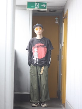 「WEYEP（ウィエップ）のアイテム」を使った、🐲さん（メンズ・162cm）の秋コーディネート