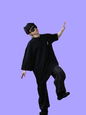 「STOF（ストフ）のアイテム（帽子）」を使った、🐲さん（メンズ・162cm）の春コーディネート