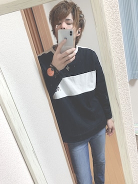 「ZIP FIVE（ジップファイブ）のアイテム（アクセサリー）」を使った、るるさん（メンズ・186cm）の冬コーディネート