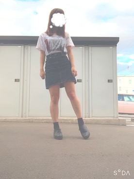 「LIVEコーデ」｜「アイテム（その他シューズ）」を使った、ほなみ✩さん（レディース・153cm）の夏コーディネート
