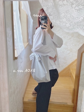 「UNIQLO+J」｜𝘮𝘪        さん（レディース・158cm・20代）の春コーディネート
