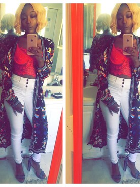 Monique Sumpterさんのコーディネート