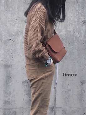 いつさん（レディース・157cm）の冬コーディネート