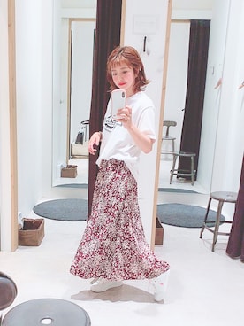 「Discoat Parisien」｜Komatsu Rinaさん（レディース・155cm）の夏コーディネート