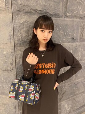 「70'sコーデ」｜「アイテム（ワンピース/ドレス）」を使った、みるさん（レディース・156cm）の秋コーディネート