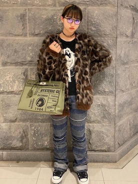 みるさん（レディース・156cm）の秋コーディネート