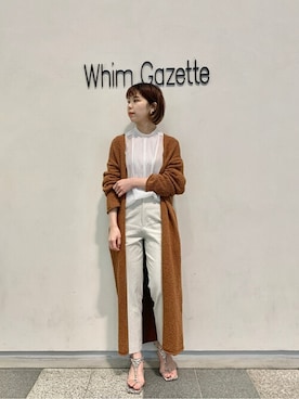 「ウィムガゼット」｜WhimGazette_officialさん（レディース・162cm）の冬コーディネート