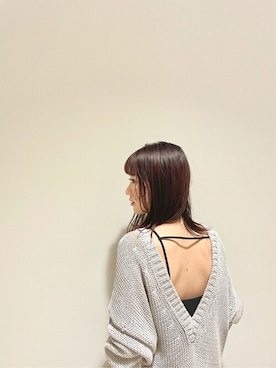「Whim Gazette（ウィムガゼット）のアイテム（セットアップ）」を使った、WhimGazette_officialさん（レディース・165cm）の冬コーディネート
