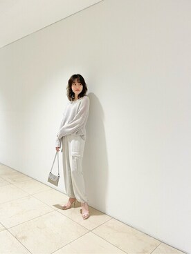 「Whim Gazette（ウィムガゼット）のアイテム（セットアップ）」を使った、WhimGazette_officialさん（レディース・167cm）の冬コーディネート