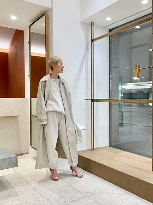 Whim Gazette スーピマコットンマキシステンコート Whim Gazette（ウィムガゼット）の「スーピマコットンマキシ