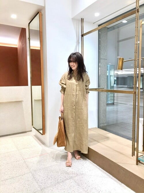 Whim Gazettewhimgazette Officialさんのシャツワンピースを使ったコーディネート Zozotown