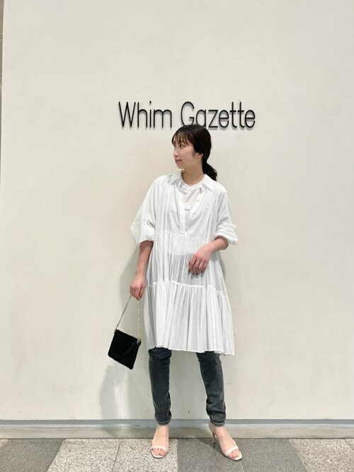 Whim Gazettewhimgazette Officialさんのシャツワンピースを使ったコーディネート Zozotown