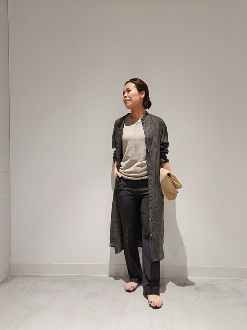 Whim Gazettewhimgazette Officialさんのシャツワンピースを使ったコーディネート Zozotown