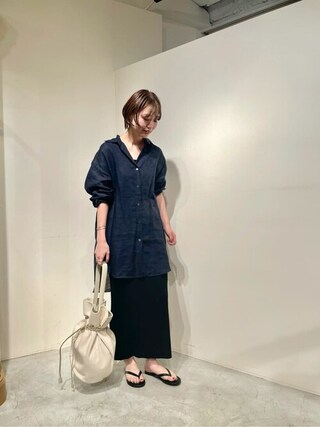 Whim Gazette（ウィムガゼット）の「リネンオーバーシャツ