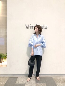 WhimGazette_officialさん（レディース・172cm）の夏コーディネート