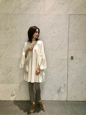 「pelleterno（ペレテルノ）のアイテム（その他シューズ）」を使った、WhimGazette_officialさん（レディース・172cm）の夏コーディネート