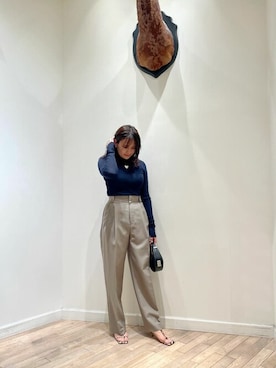 「Whim Gazette（ウィムガゼット）のアイテム（その他トップス）」を使った、WhimGazette_officialさん（レディース・166cm）の夏コーディネート