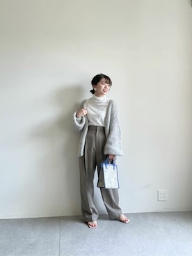 「pelleterno（ペレテルノ）のアイテム（サンダル）」を使った、WhimGazette_officialさん（レディース・158cm）の夏コーディネート
