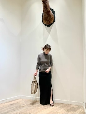 「Whim Gazette（ウィムガゼット）のアイテム（その他トップス）」を使った、WhimGazette_officialさん（レディース・153cm）の秋コーディネート