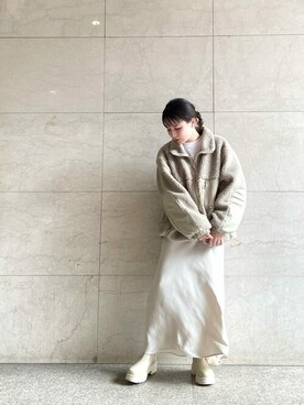 「Whim Gazette（ウィムガゼット）のアイテム（ブルゾン）」を使った、WhimGazette_officialさん（レディース・151cm）の秋コーディネート