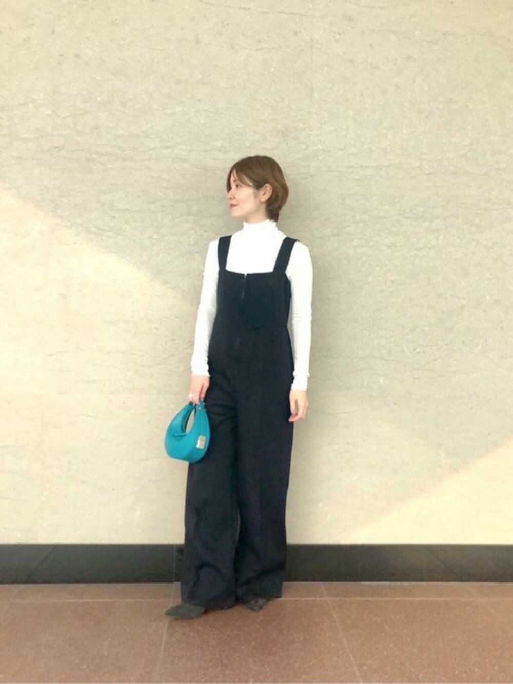 ウィムガゼット GEMINI ZIPオールインワン 美品 F サロペット ウィムガゼット GEMINI ZIPオールインワン 美品 F サロペット