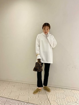 「pelleterno（ペレテルノ）のアイテム（その他シューズ）」を使った、WhimGazette_officialさん（レディース・165cm）の秋コーディネート