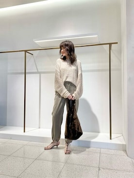 「pelleterno（ペレテルノ）のアイテム（サンダル）」を使った、WhimGazette_officialさん（レディース・167cm）の秋コーディネート