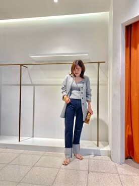 「pelleterno（ペレテルノ）のアイテム（サンダル）」を使った、WhimGazette_officialさん（レディース・165cm）の秋コーディネート