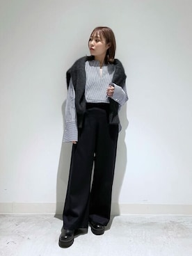 「Sympathy of Soul（シンパシーオブソウル）のアイテム（アクセサリー）」を使った、WhimGazette_officialさん（レディース・156cm）の秋コーディネート