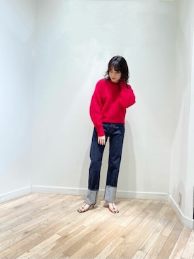 「pelleterno（ペレテルノ）のアイテム（サンダル）」を使った、WhimGazette_officialさん（レディース・167cm）の秋コーディネート