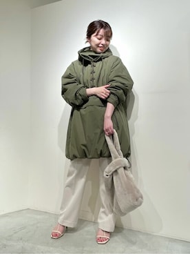 「F/CE. （エフシーイー）のアイテム（ブルゾン）」を使った、WhimGazette_officialさん（レディース・158cm）の秋コーディネート