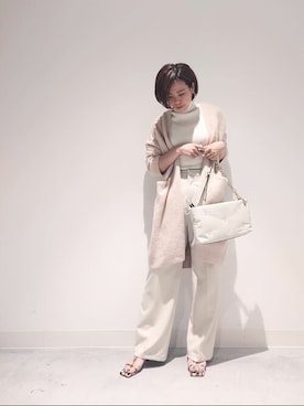 「pelleterno（ペレテルノ）のアイテム（サンダル）」を使った、WhimGazette_officialさん（レディース・163cm）の秋コーディネート