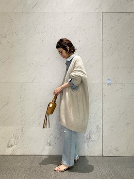 「pelleterno（ペレテルノ）のアイテム（サンダル）」を使った、WhimGazette_officialさん（レディース・163cm）の秋コーディネート