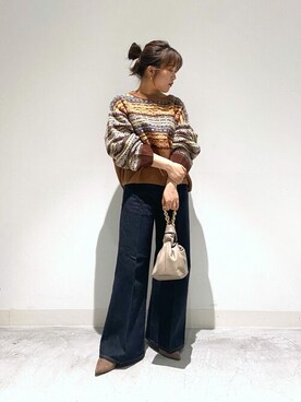 WhimGazette_officialさん（レディース・156cm）の秋コーディネート