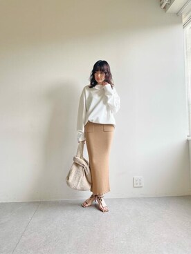 「pelleterno（ペレテルノ）のアイテム（サンダル）」を使った、WhimGazette_officialさん（レディース・167cm）の秋コーディネート