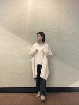 「pelleterno（ペレテルノ）のアイテム（サンダル）」を使った、WhimGazette_officialさん（レディース・161cm）の秋コーディネート