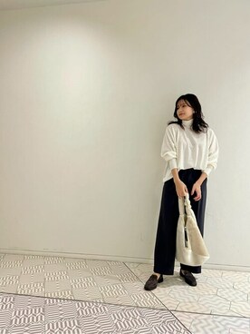 「Luca Grossi（ルーカグロッシ）のアイテム」を使った、WhimGazette_officialさん（レディース・166cm）の秋コーディネート