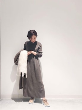 「Whim Gazette（ウィムガゼット）のアイテム（スニーカー）」を使った、WhimGazette_officialさん（レディース・163cm）の秋コーディネート