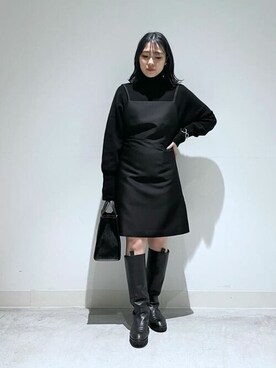 WhimGazette_officialさん（レディース・156cm）の秋コーディネート