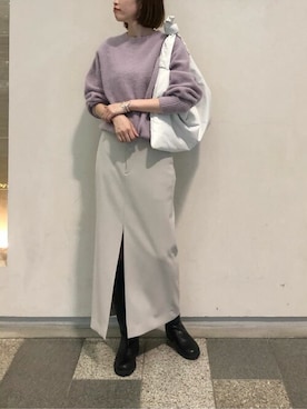 WhimGazette_officialさん（レディース・172cm）の冬コーディネート